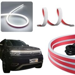 Elastīgi dienas gaitas lukturi zem motora pārsega 60cm DRL LED 12V + WOW cena un informācija | Auto spuldzes | 220.lv