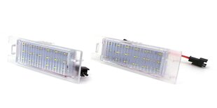 Opel, Hyundai, Fiat LED numura apgaismojums 2x550lm, komplekts 2gab cena un informācija | Auto piederumi | 220.lv