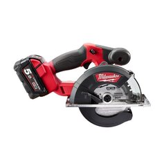 Milwaukee M18 FMCS-502X akumulatora ripzāģis, 18V, 2x5Ah, 150mm cena un informācija | Zāģi, ripzāģi | 220.lv