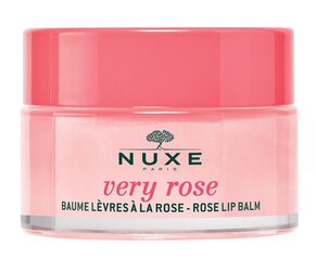 Balzams lūpām Nuxe Very Rose Lip Balm 15g cena un informācija | Lūpu krāsas, balzāmi, spīdumi, vazelīns | 220.lv