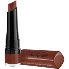 Lūpu krāsa Bourjois Rouge Velvet 2,4 g, 12 Brunette cena un informācija | Lūpu krāsas, balzāmi, spīdumi, vazelīns | 220.lv