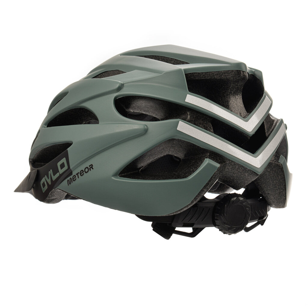 Aizsargķivere Meteor Marven M 55-58 cm black / green цена и информация | Citi velo piederumi un aksesuāri | 220.lv