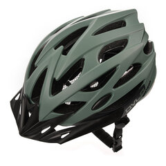 Aizsargķivere Meteor Marven M 55-58 cm black / green cena un informācija | Citi velo piederumi un aksesuāri | 220.lv