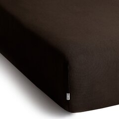 Хлопковая простыня AMBER CHOC 100-120x200 + 30 см цена и информация | Простыни | 220.lv