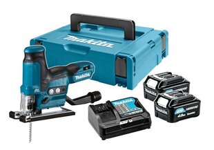 Аккумуляторный лобзик Makita, 12В MAX, 2x 4.0 Ач, мотор BL JV102DSMJ цена и информация | Пилы, циркулярные станки | 220.lv