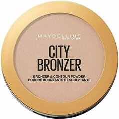 Bronzējošs un konturējošs pūderis Maybelline New York City Bronze 8 g cena un informācija | Bronzeri, vaigu sārtumi | 220.lv