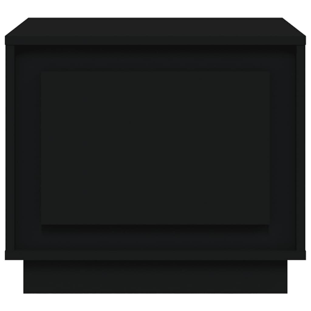 Kafijas galdiņš , 51x50x44 cm, melns цена и информация | Žurnālgaldiņi | 220.lv