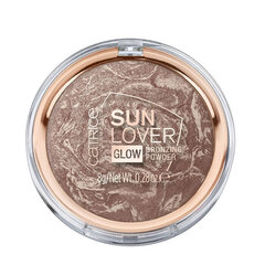 Пудра-бронзатор Catrice Cosmetics Sun Lover Glow 8 г, 010 Sun Kissed Bronze цена и информация | Бронзеры (бронзаторы), румяна | 220.lv