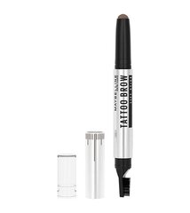 Краска для бровей Maybelline Tattoo Brow Lift Stick, 10 г, 03 Medium Brown цена и информация | Карандаши, краска для бровей | 220.lv