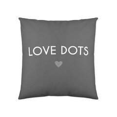 Spilvendrāna Popcorn Love Dots (60 x 60 cm) cena un informācija | Dekoratīvie spilveni un spilvendrānas | 220.lv