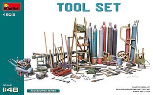 Līmējošais modelis MiniArt 49013 Tool Set 1/48 цена и информация | Склеиваемые модели | 220.lv