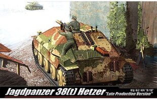 Модель для склеивания Academy 13230 Jagdpanzer 38(t) HETZER ПОЗДНЯЯ ВЕРСИЯ 1/35 цена и информация | Склеиваемые модели | 220.lv