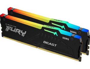 Kingston FURY Beast RGB (KF560C30BBAK2-32) cena un informācija | Operatīvā atmiņa (RAM) | 220.lv