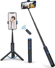 Atumtek Bluetooth Selfie Stick Tripod цена и информация | Моноподы для селфи («Selfie sticks») | 220.lv