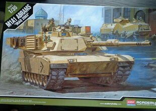 Склеиваемая модель Academy 13202 M1A1 ABRAMS "IRAQ 2003" 1/35 цена и информация | Склеиваемые модели | 220.lv