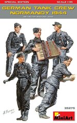 Līmējams modelis MiniArt 35275 German Tank Crew (Normandy 1944) Special Edition 1/35 цена и информация | Склеиваемые модели | 220.lv