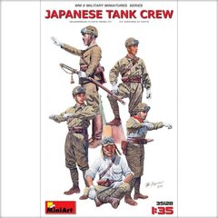 Сборная пластиковая модель. Miniart - Japanese Tank Crew, 1/35, 35128 цена и информация | Склеиваемые модели | 220.lv