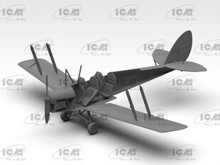 Līmējošais modelis ICM 32038 WWII British training aircraft DH. 82A Tiger Moth with bombs 1/32 cena un informācija | Līmējamie modeļi | 220.lv