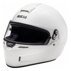 Шлем Sparco GP KF-4W-CMR, белый, размер S цена и информация | Шлемы для мотоциклистов | 220.lv