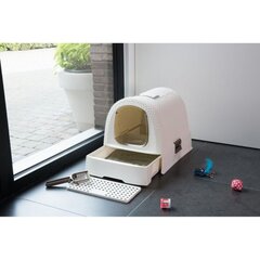 Коробка с крышкой для кошачьих туалетов, 51x38,5x40cм цена и информация | Туалеты для кошек | 220.lv