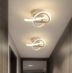 Потолочный светильник Zaxer LED белый цена и информация | Потолочные светильники | 220.lv