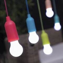 Led spuldzes, krāsainas cena un informācija | Lampas bērnu istabai | 220.lv