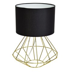 Milagro galda lampa Lupo Black/Gold cena un informācija | Galda lampas | 220.lv