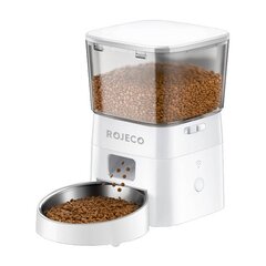 Rojeco 2L Automatic Pet Feeder WiFi Version цена и информация | Миски, ящики для корма | 220.lv