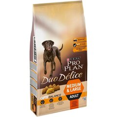 Purina Pro Plan Duo Delice Adult ar liellopa gaļu un rīsiem, 10 kg cena un informācija | Sausā barība suņiem | 220.lv