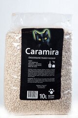 Caramira kaķu pakaiši eco caking - dabīgs šķembas 10L, 4kg цена и информация | Наполнители для кошачьих туалетов | 220.lv