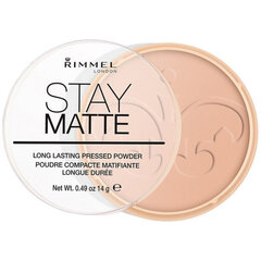 Компактная пудра Rimmel Stay Matte 008 Cashmere 14 г цена и информация | Пудры, базы под макияж | 220.lv