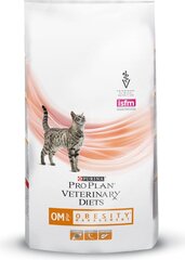 Purina Pro Plan Veterinary Diets OM ar mājputnu gaļu, 5 kg cena un informācija | Sausā barība kaķiem | 220.lv