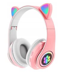 Lewer Cat Ears RGB cena un informācija | Austiņas | 220.lv