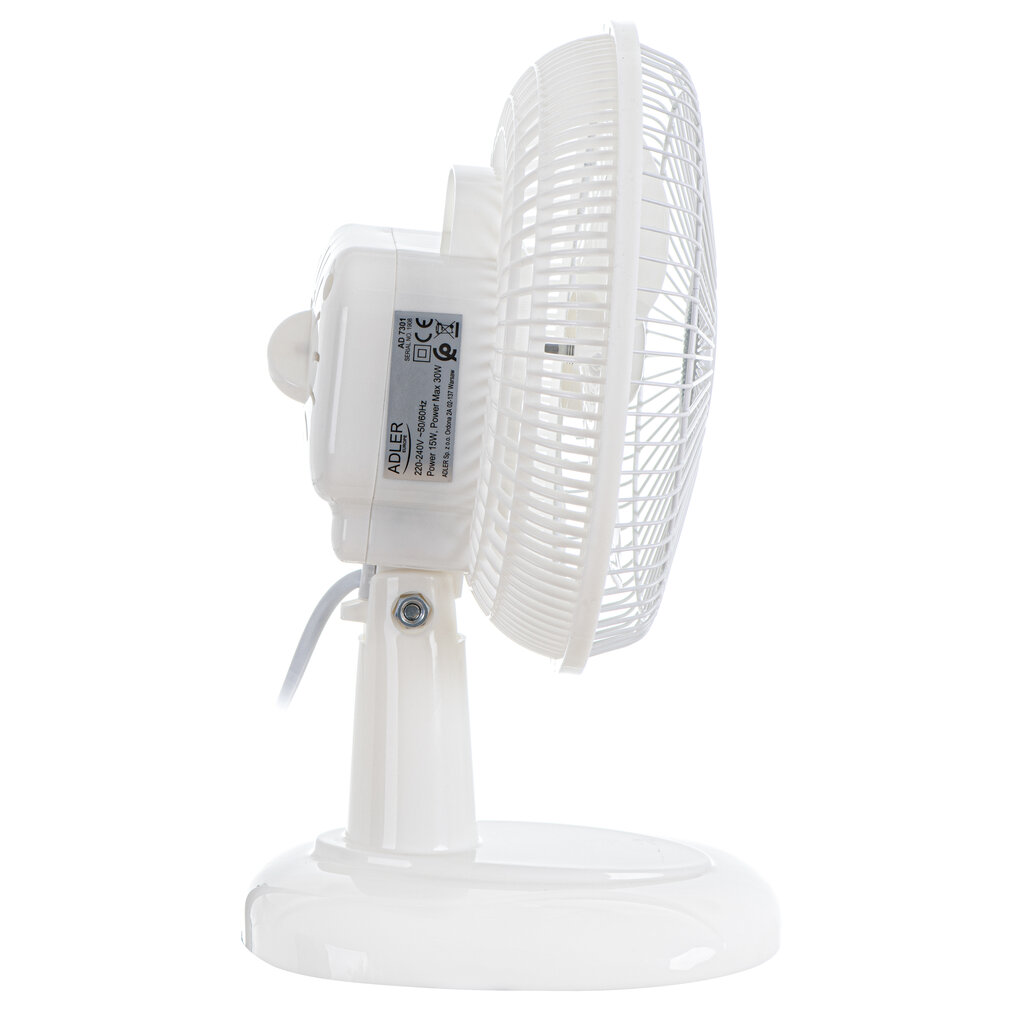 Ventilators Adler AD7301, 30W cena un informācija | Ventilatori | 220.lv