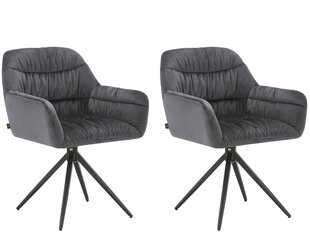 Комплект из 2-х стульев для столовой Loft24 Tokyo, серый цена и информация | Стулья для кухни и столовой | 220.lv