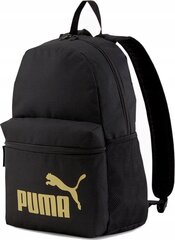 Mugursoma Puma Phase 075487 49, 22 l, melna cena un informācija | Sporta somas un mugursomas | 220.lv