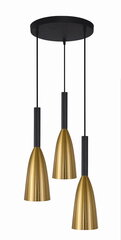 Light Prestige piekaramā lampa Solin 3 Gold cena un informācija | Lustras | 220.lv