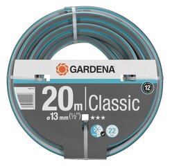 Шланг Gardena Classic 13мм, 20м цена и информация | Оборудование для полива | 220.lv