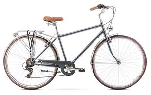 Pilsētas velosipēds Romet Vintage Eco M, 28", 2022, pelēks cena un informācija | Velosipēdi | 220.lv