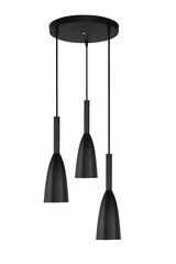 Light Prestige piekaramā lampa Solin Black cena un informācija | Lustras | 220.lv