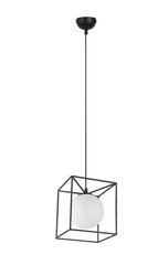 Piekaramā lampa Gabbia 1XE27, 38 cm, matēti melna/balta 920019484 cena un informācija | Lustras | 220.lv