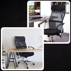 Вращающееся офисное кресло Sofotel, черный цена и информация | Офисные кресла | 220.lv