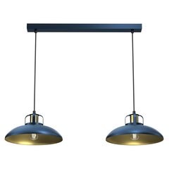 Milagro piekaramā lampa Felix Blue / Gold cena un informācija | Lustras | 220.lv