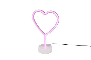 Trio LED galda lampa Heart cena un informācija | Galda lampas | 220.lv