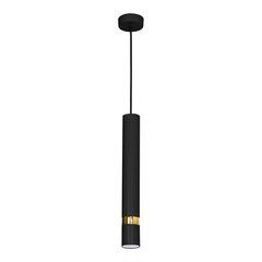 Eko-Light piekarināmā lampa Joker Black/Gold cena un informācija | Lustras | 220.lv