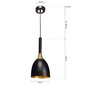 Milagro piekarināmā lampa Clark Black/Gold cena un informācija | Lustras | 220.lv