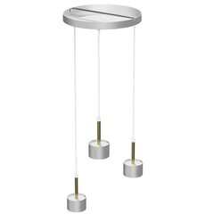 Piekaramā lampa ARENA WHITE/GOLD 3xGX53 cena un informācija | Lustras | 220.lv