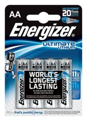 ENERGIZER Litija AA B4 1.5V baterijas cena un informācija | Baterijas | 220.lv