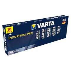 Barošanas sārma elementi Varta Industrial PRO AA (10 gab) cena un informācija | Baterijas | 220.lv