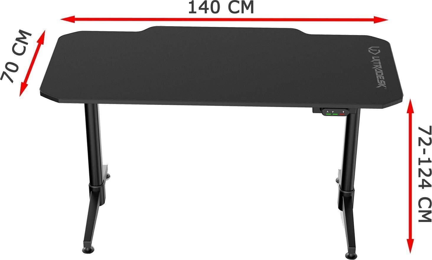 ULTRADESK LEVEL datorgalds cena un informācija | Datorgaldi, rakstāmgaldi, biroja galdi | 220.lv